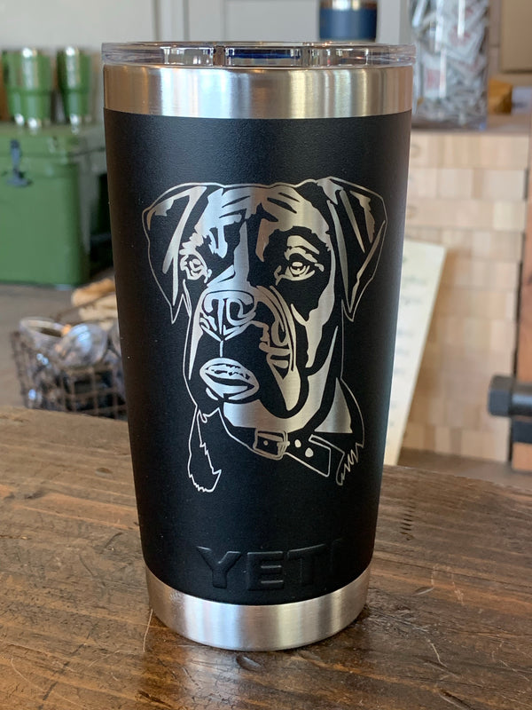 Laser Engraved Authentic shops Yeti Tumbler - DACHSHUND