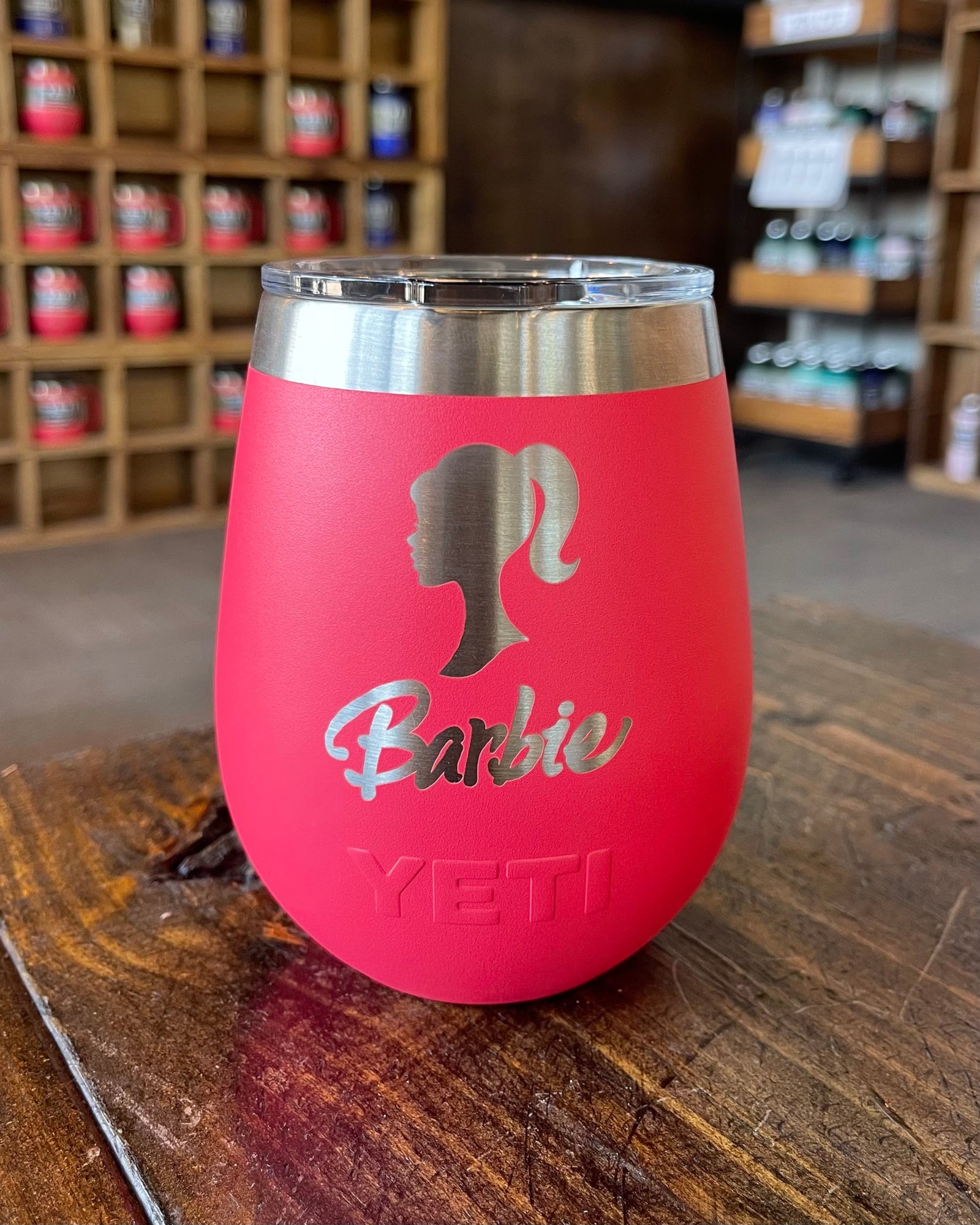 Custom Etched CatZilla Yeti Cups Love City Excursions