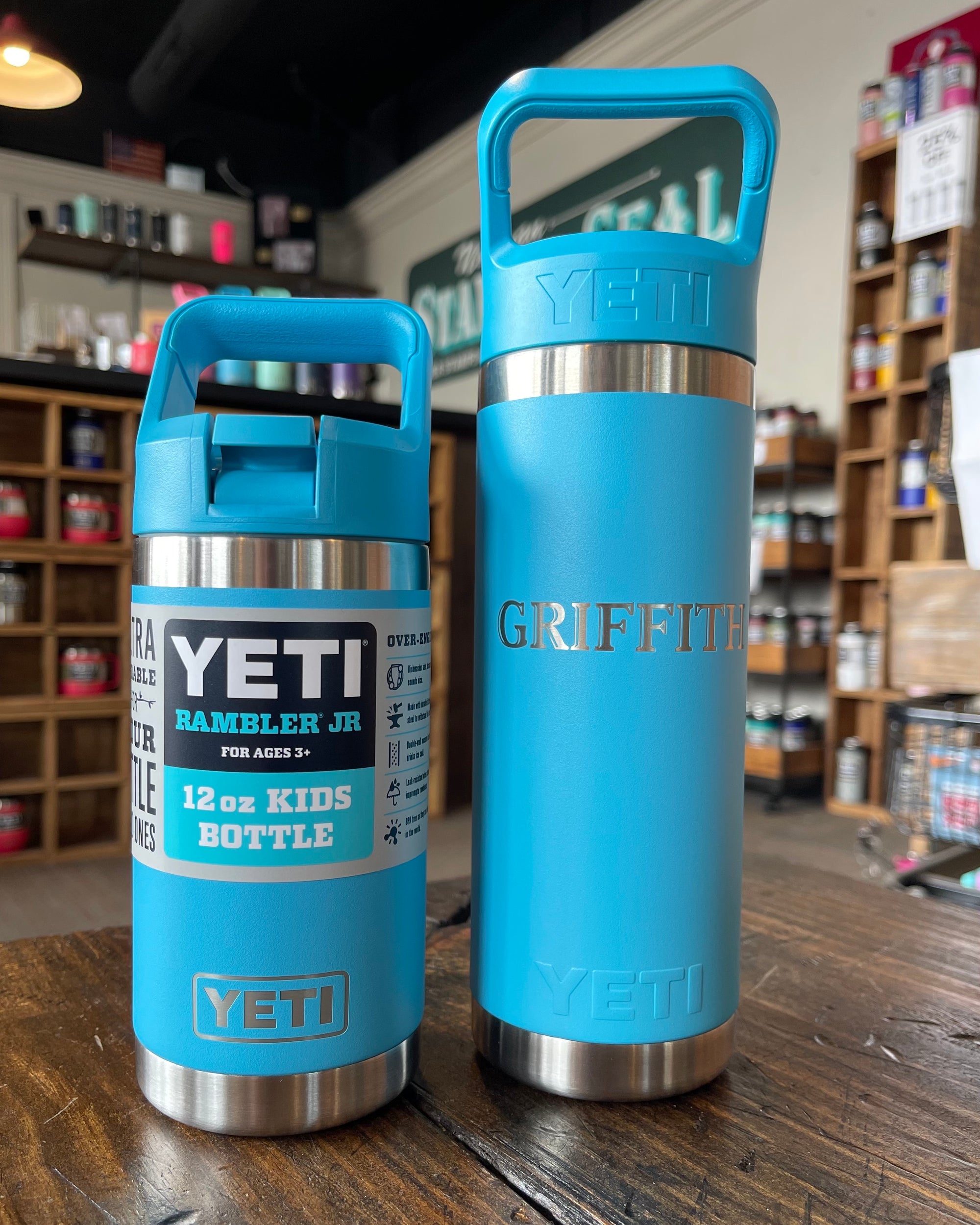 Norman Stamp and Seal - Personalized 12 ounce kids #Yeti #tumbler. Choose  your favorite color, font & name. Free shipping! Order yours today!