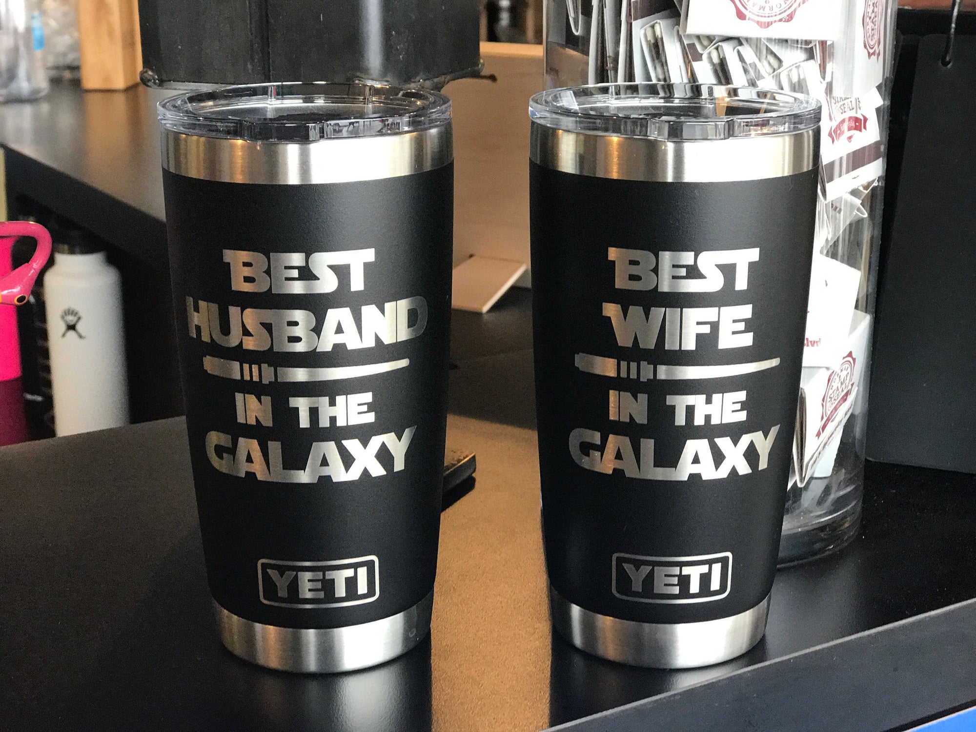 The Best Man for the Job is a Woman - Custom Engraved YETI Tumbler