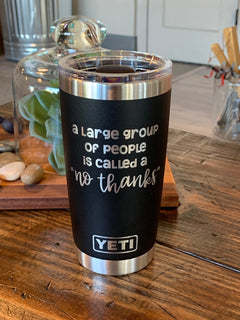 Laser Engraved Authentic YETI Rambler - Come On Barbie Lets Go Party -  ImpressMeGifts