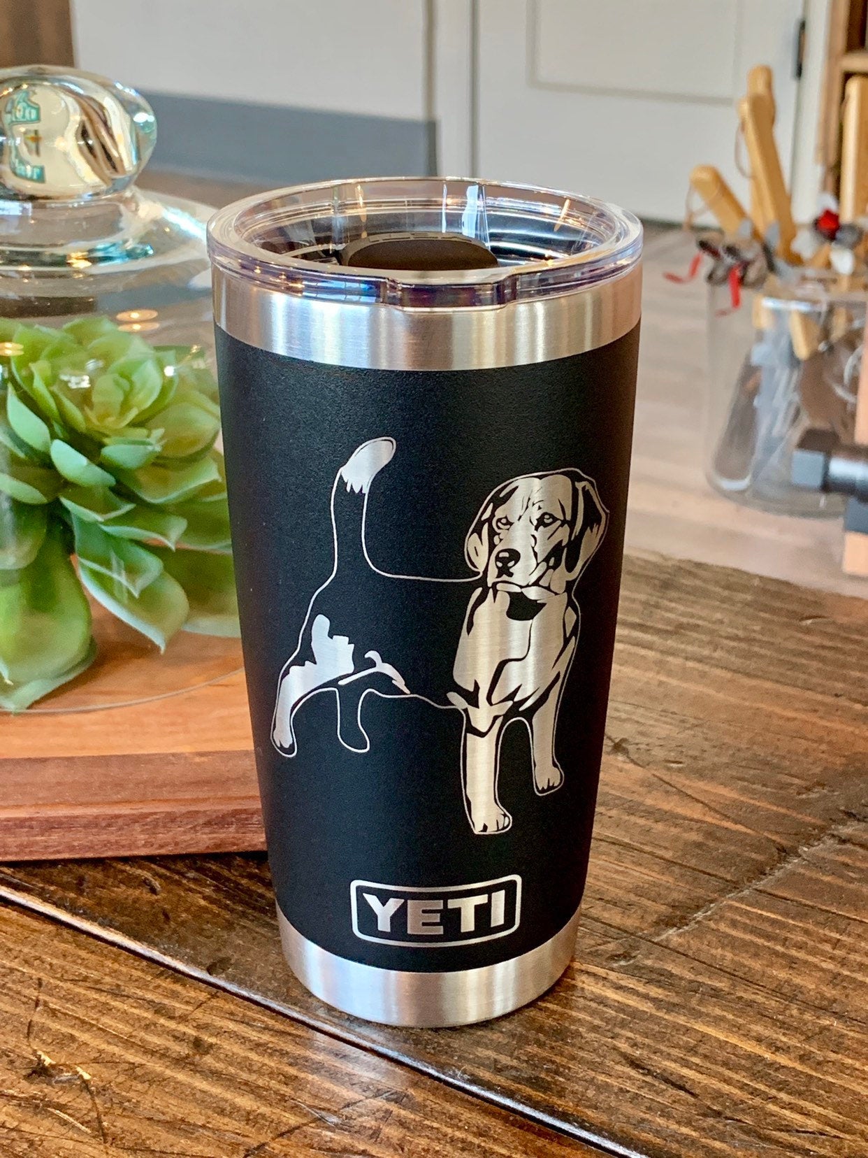  YETI Rambler Laser Engraved with US Department of the Navy Seal  : Handmade Products
