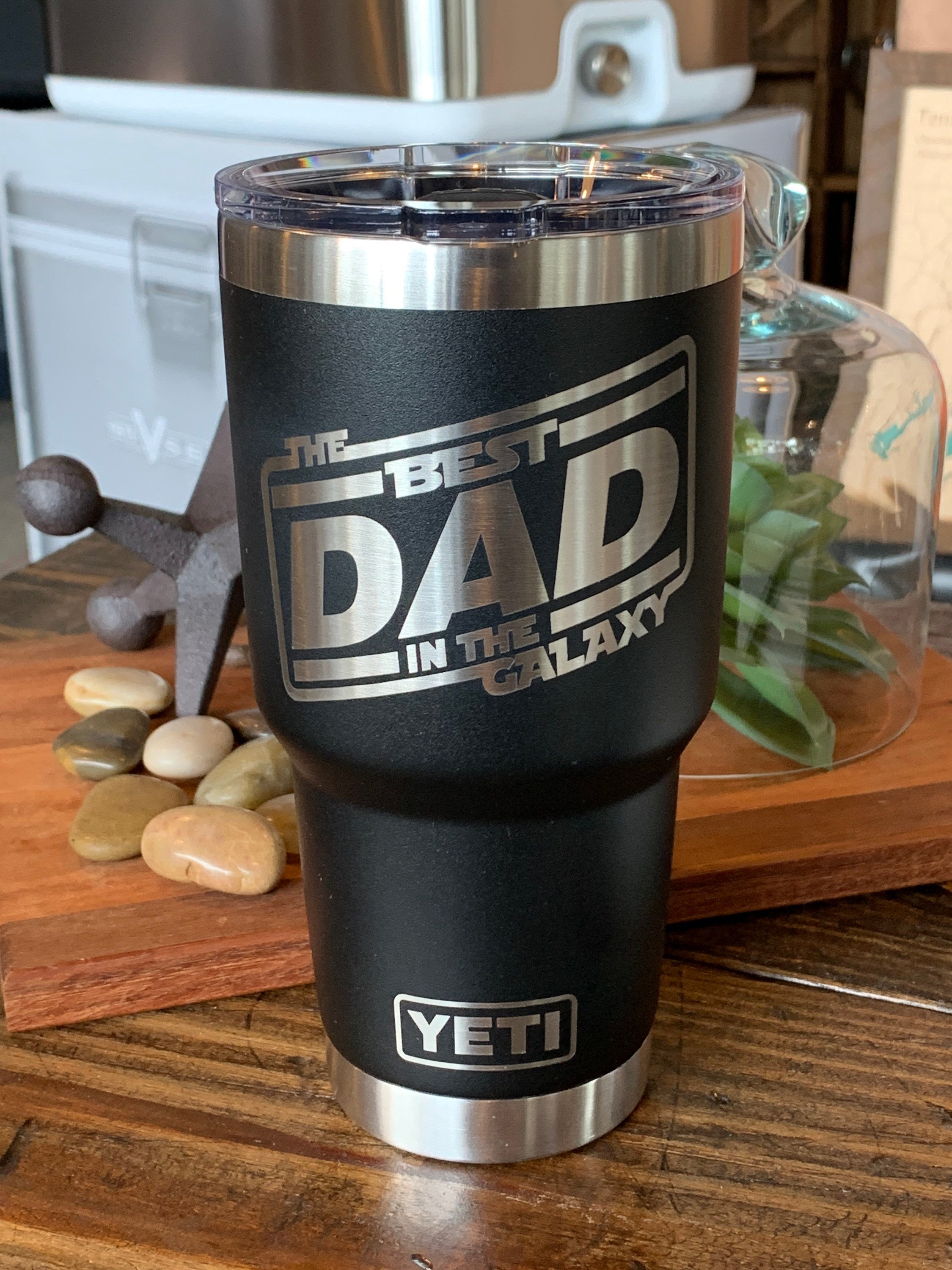 Custom Yeti 14 oz Camp Mug Laser Engraved World's Best Dad