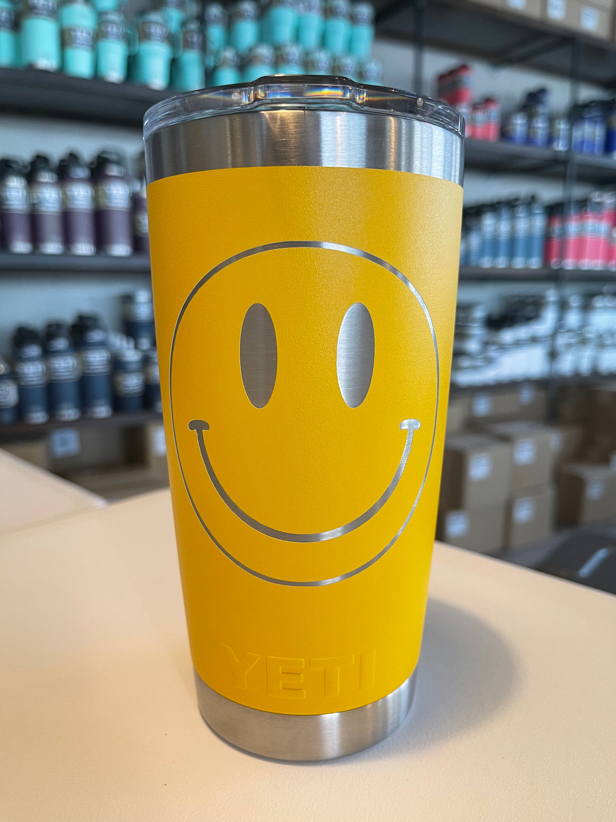 Laser Engraved Authentic YETI Rambler - THIS is PROBABLY TITOS