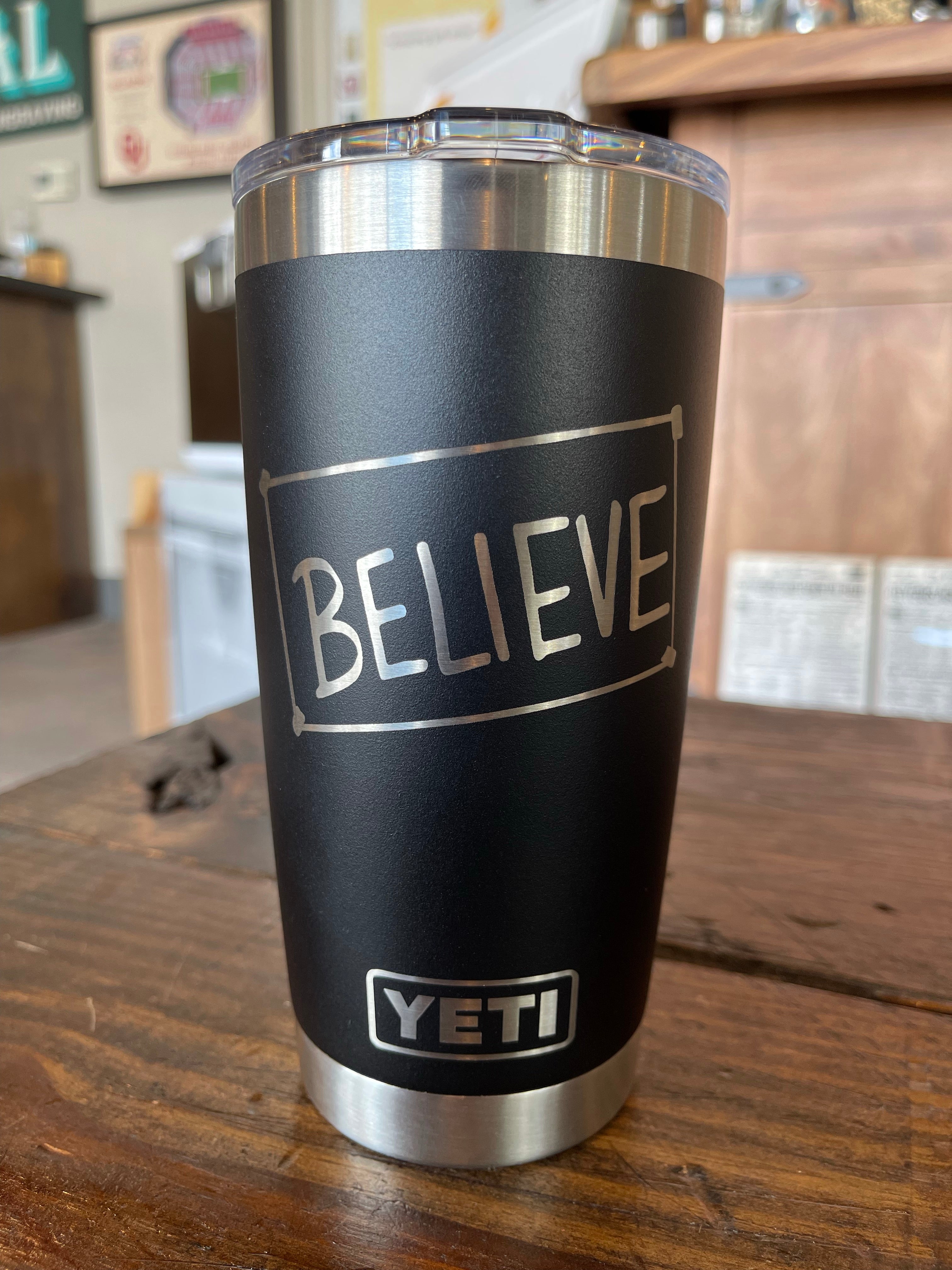 Believe in the Magic - Custom Engraved YETI Tumbler – Sunny Box