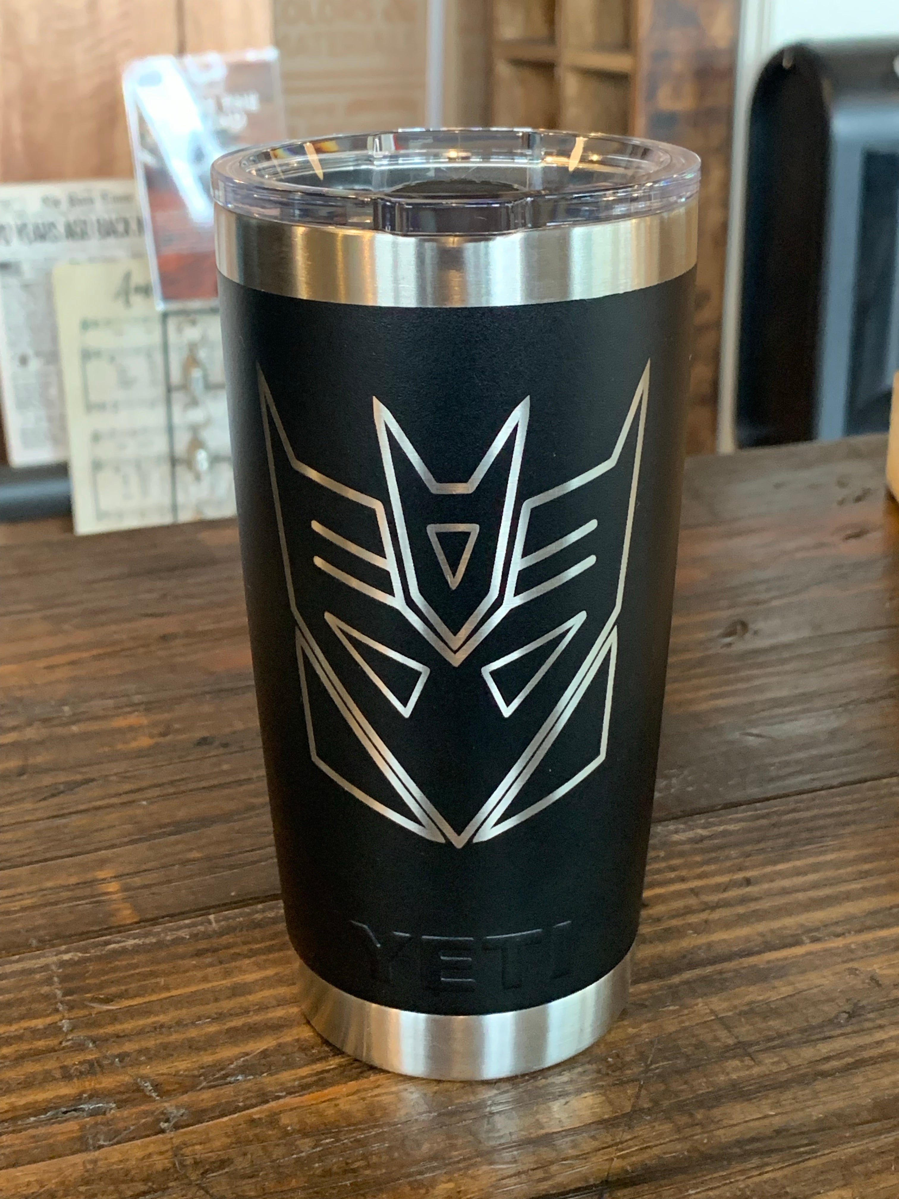 Laser Engraved Authentic YETI Rambler - BOBA FETT - ImpressMeGifts