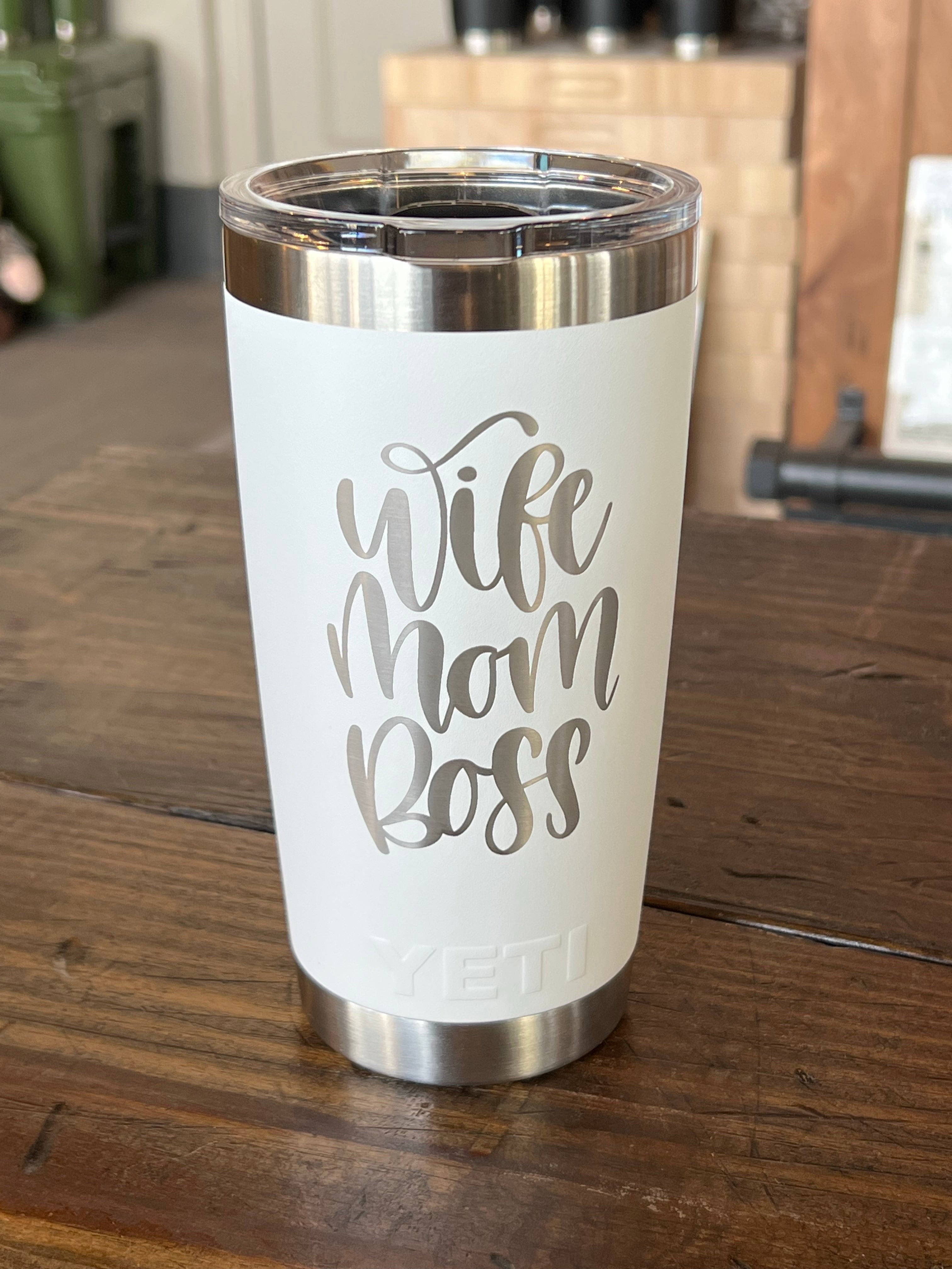 Boss Lady Yeti Mug  Funny Mother's Day Gift – The Farmer's Wife WI