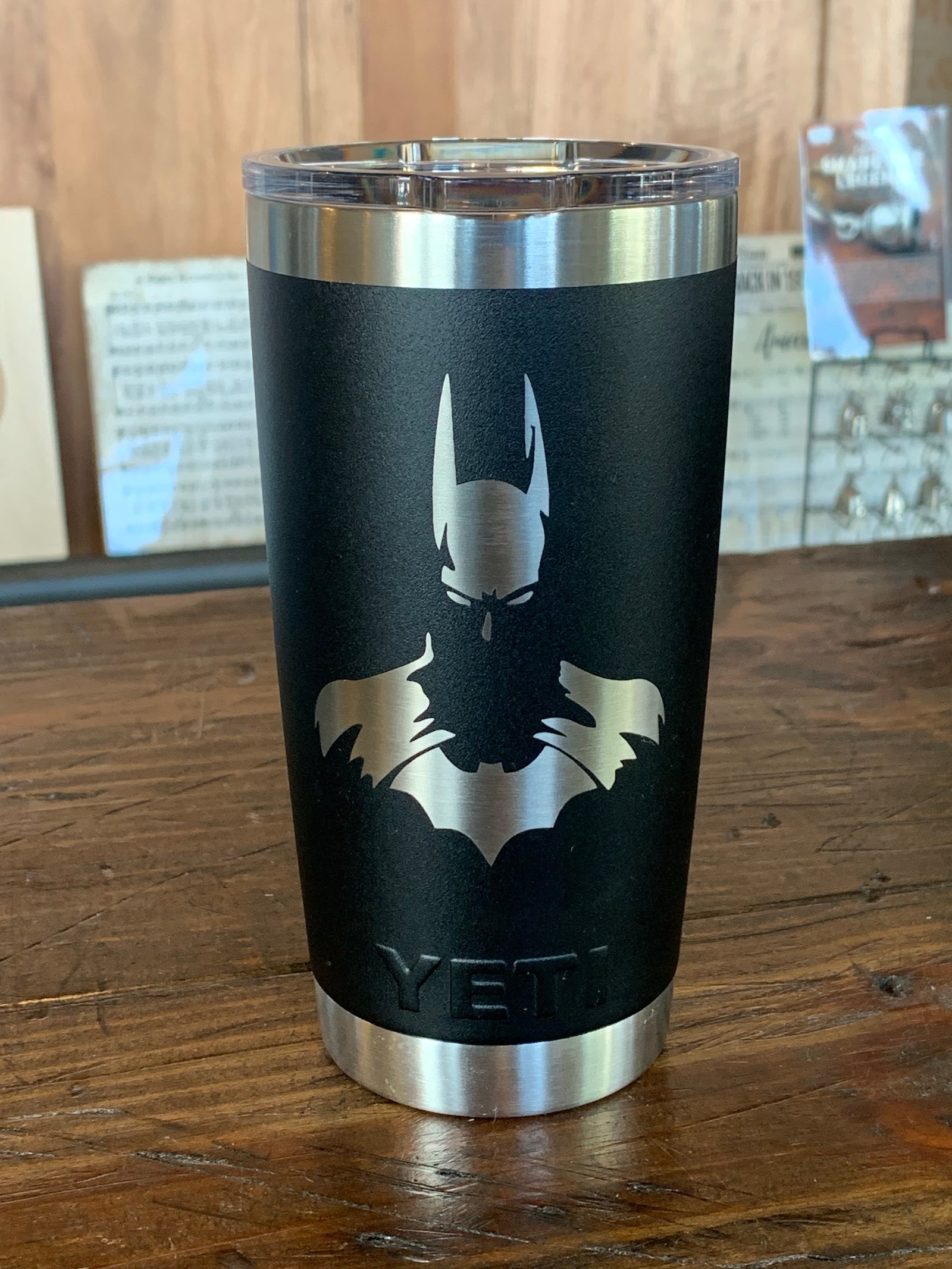 Laser Engraved Authentic YETI Rambler - CEO of The Family - ImpressMeGifts