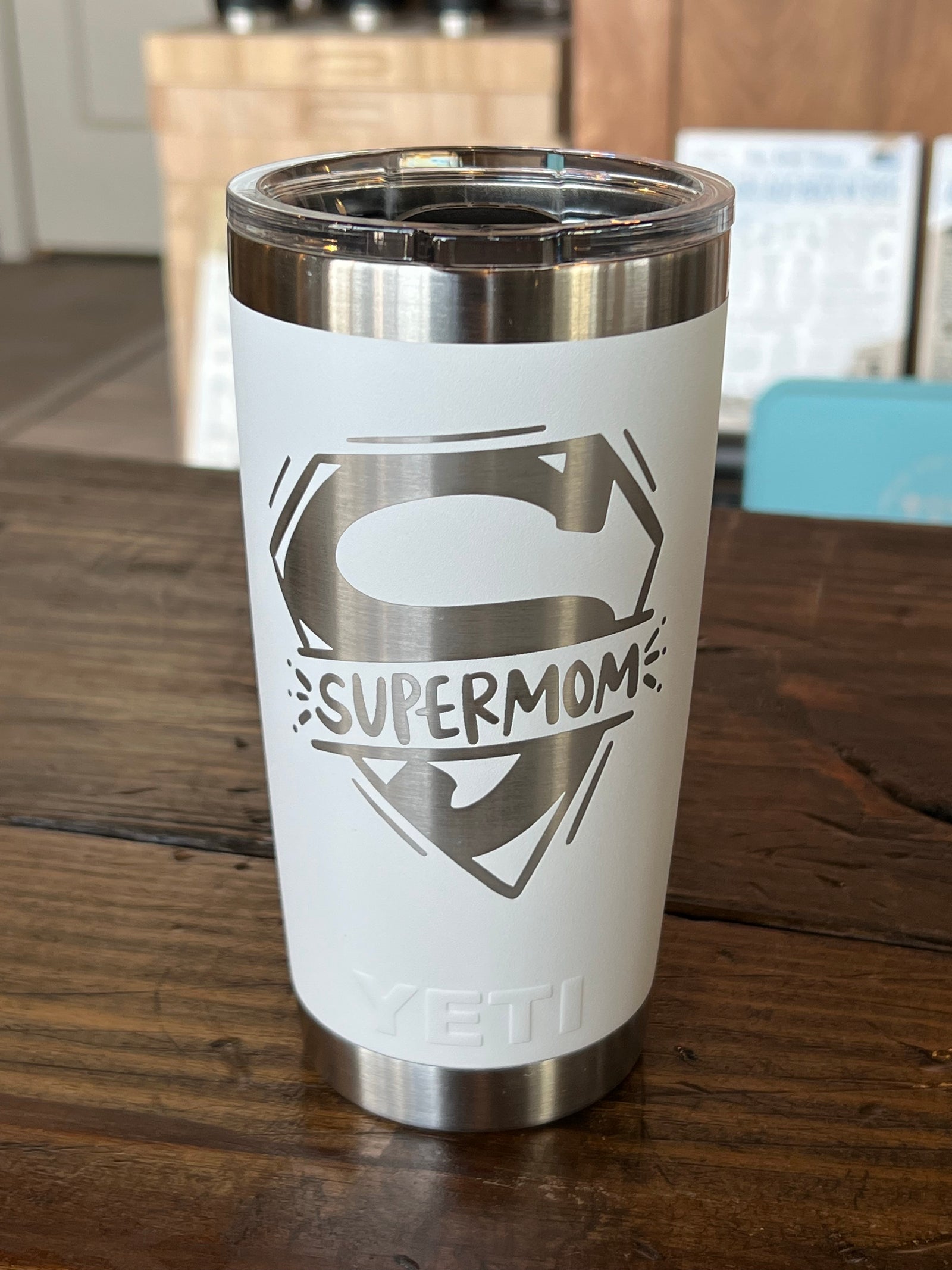 Superman store yeti cup